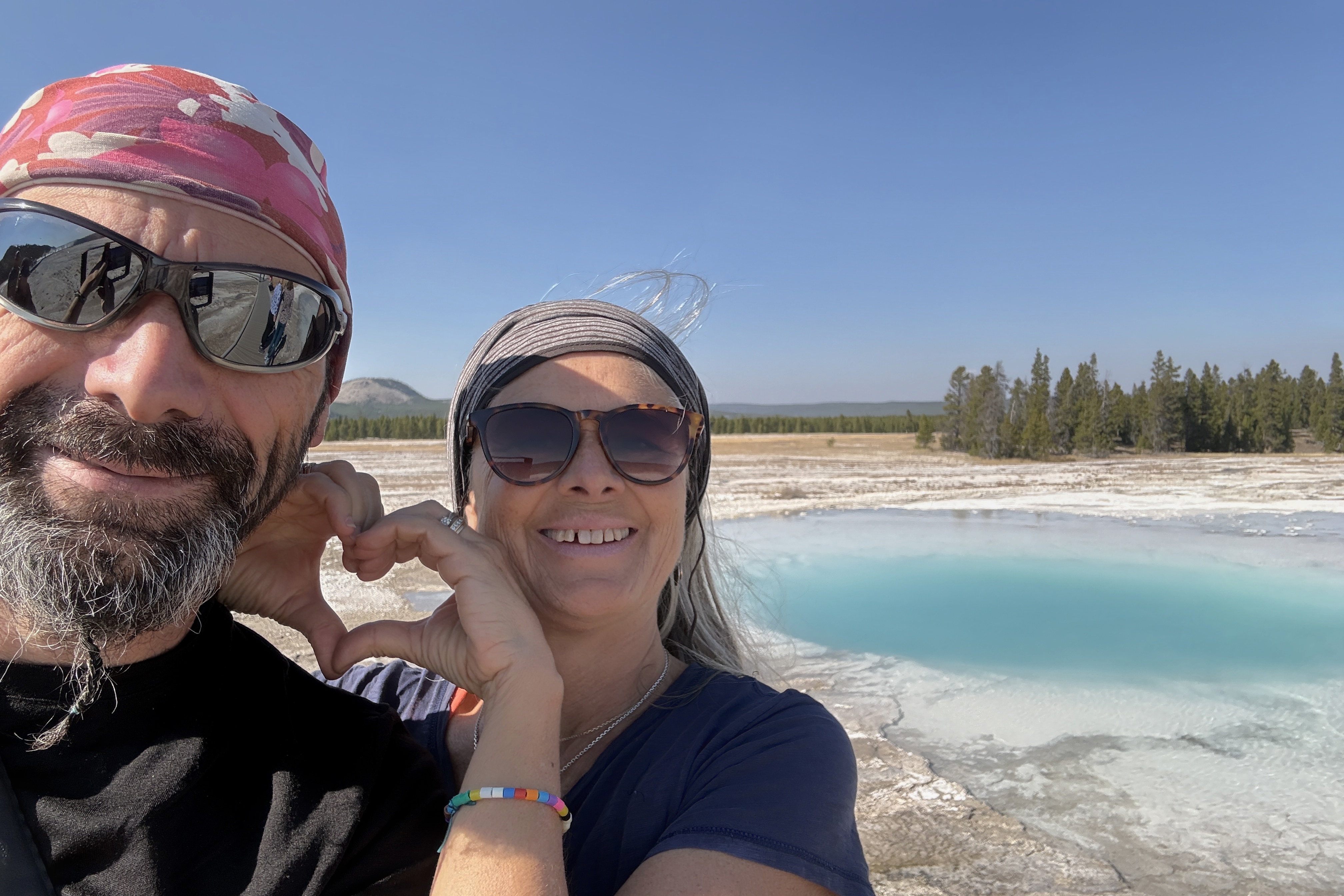Bassin thermal à Yellowstone